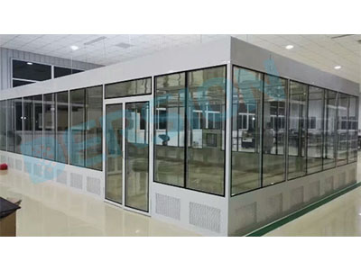 組裝式潔凈室-中空玻璃型結構介紹 組裝式潔凈室-中空玻璃型結構介紹