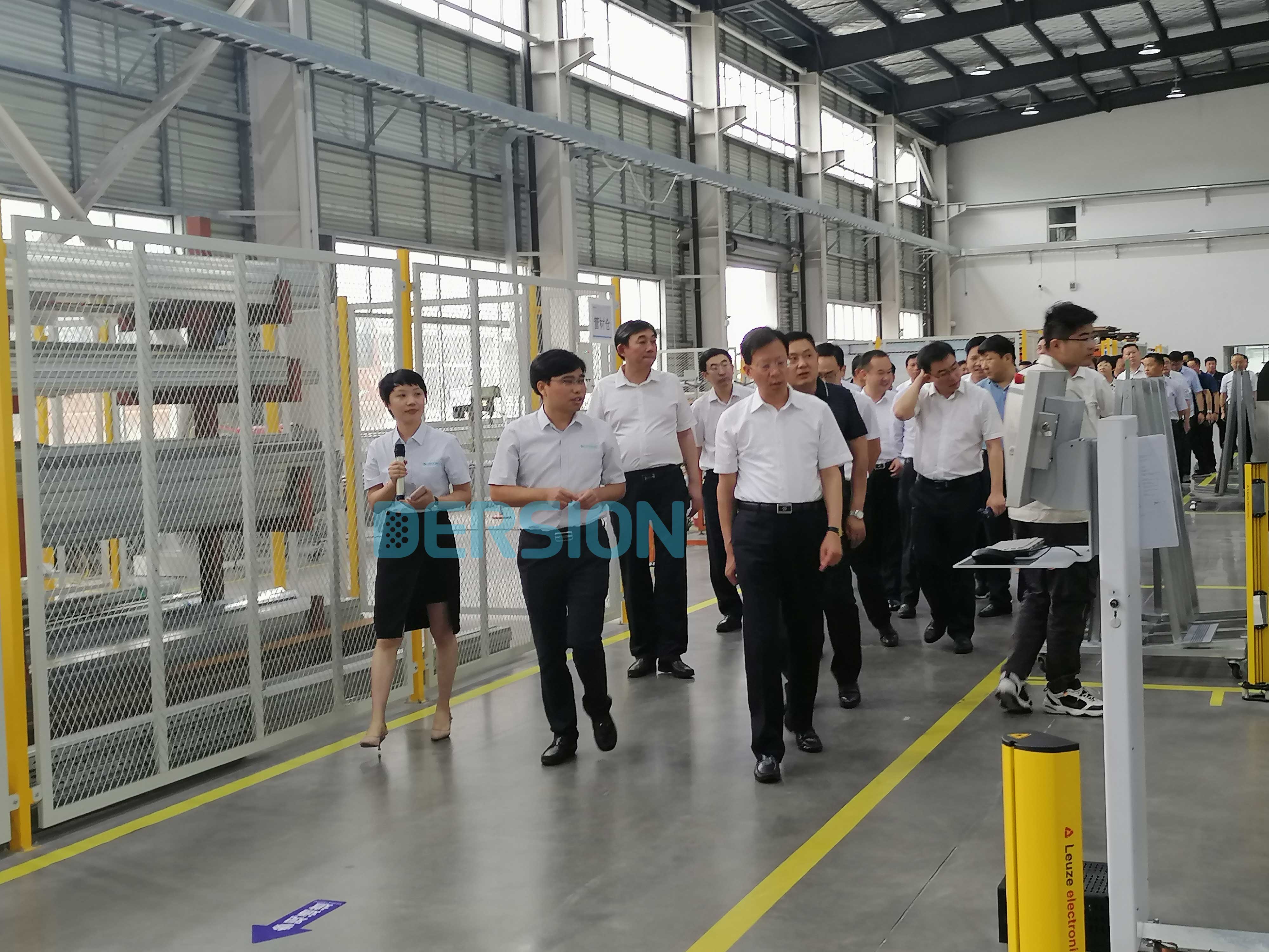 德信致遠(yuǎn)落戶如皋，市委書記一行參觀考察
