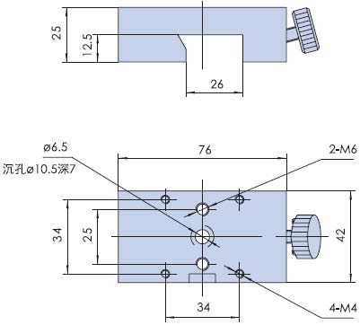 光學滑塊 滑臺 PK系列 燕尾結構 與PG01系列滑軌配合使用 可鎖緊 光學滑塊 滑臺 PK系列 燕尾結構 與PG01系列滑軌配合使用 可鎖緊