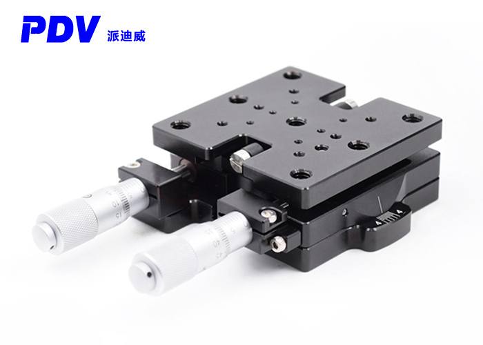  俯仰旋轉(zhuǎn)臺 位移臺 微分頭調(diào)節(jié)PT-QX1201M