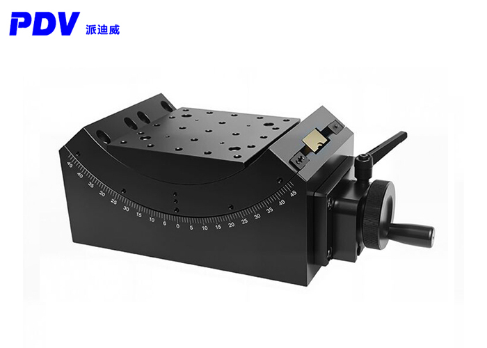 PT-SD216手動角位臺 ±45度調(diào)節(jié)臺 俯仰45度臺 相機(jī)角度調(diào)平臺