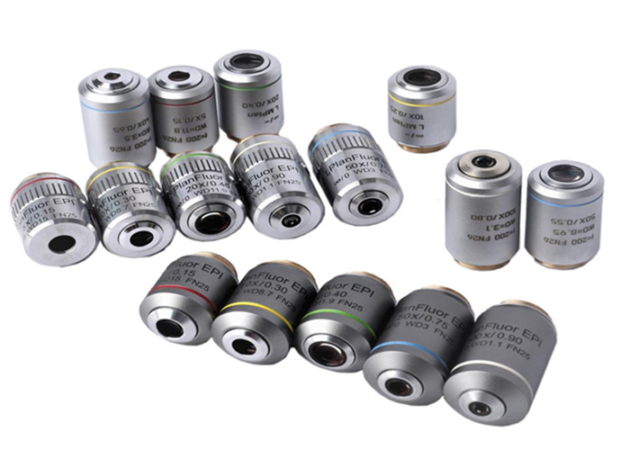 F=180明場半復金相物鏡顯微鏡物鏡