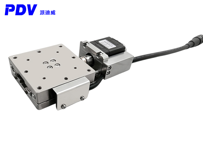 電動(dòng)不銹鋼自動(dòng)X軸滑臺(tái)位移臺(tái)行程10mm 15mm PT-KXL6010